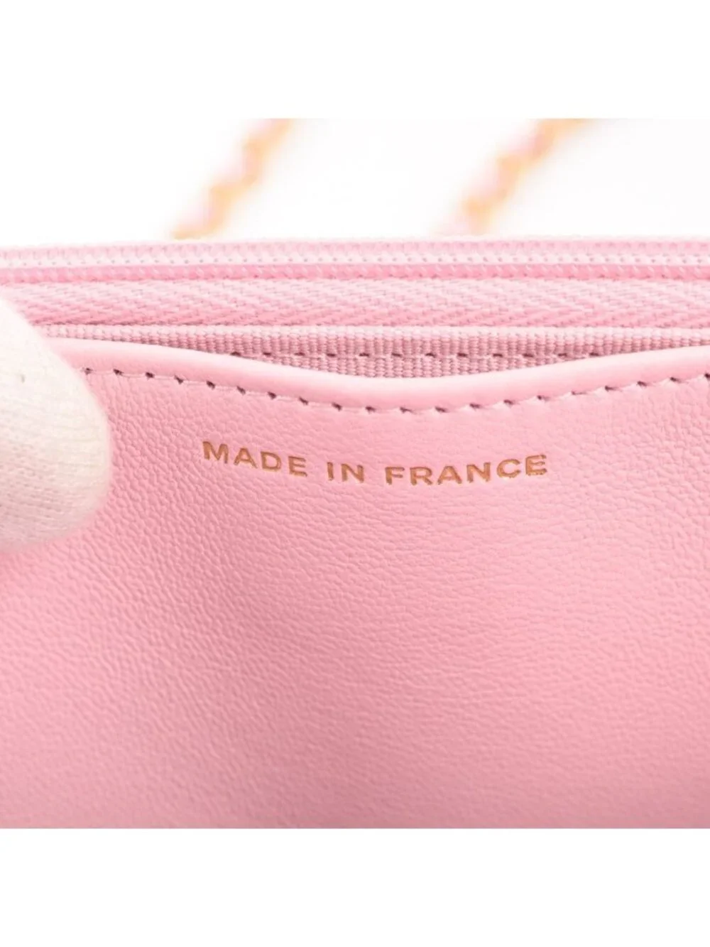 Chanel Chain Wallet Top Handle Shoulder Bag